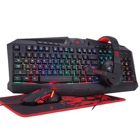 Redragon S101-BA PC Gaming Keyboard and Mouse Combo - BLGT