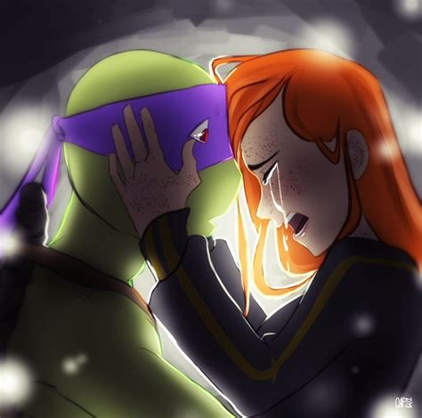 I’m so sorry Donnie - April And Donnie | Teenage mutant ninja turtles art, Tmnt artwork, Ninja ...