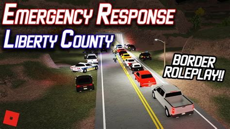 Police Roleplay Roblox Emergency Response Liberty County Youtube - Roblox Logang Paul Link Decal