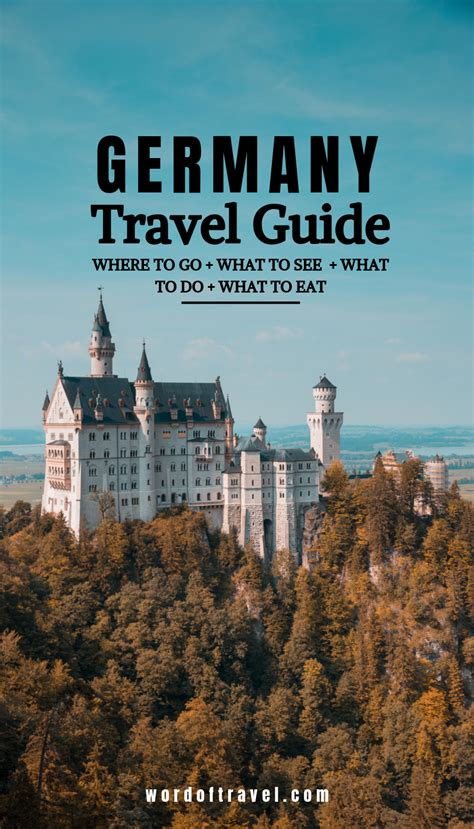 Germany Travel Guide | Germany travel, Germany travel guide, Best ...