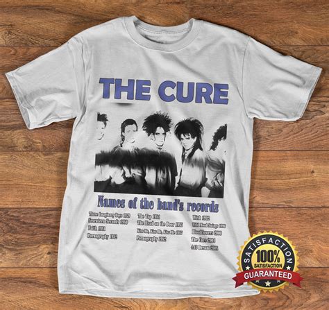 Vintage The Cure Band Shirt The Cure Tour TeeThe Cure Merch | Etsy