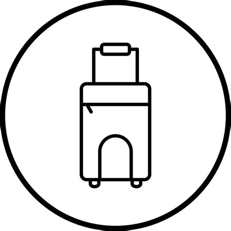 Travel Luggage Vector Icon Style 22118827 Vector Art at Vecteezy