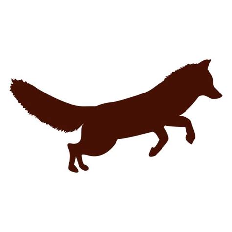 Fox jumping silhouette png | Animal silhouette, Fox silhouette, Watercolor fox