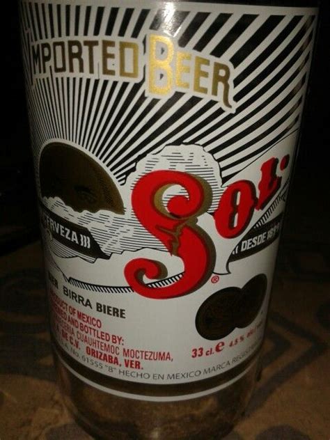 Cerveza sol | Beer, Motor oil, Travel