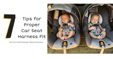 7 Tips for Proper Car Seat Harness Fit