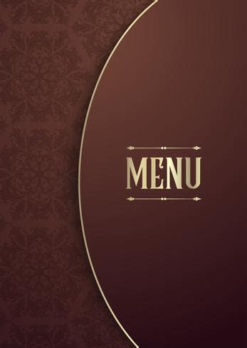 Elegant menu cover design 267108 Vector Art at Vecteezy