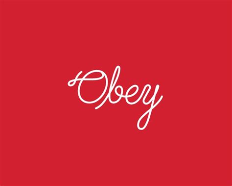 Obey logo concepts 3/4. ** art is conceptual, not in use ** // #type # ...