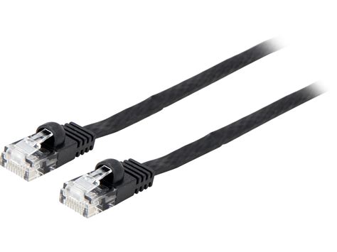 Cat6 Flat Ethernet Cable with Cable Clips for LAN, Modem, or Router ...