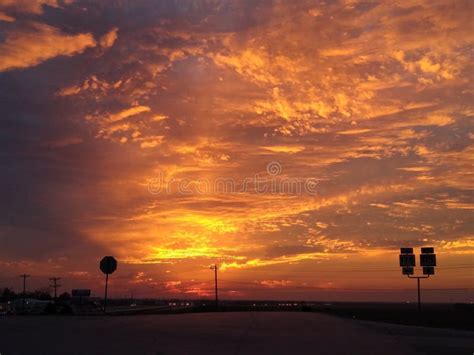 Sunset Crandall, Texas stock image. Image of crandall - 180224437