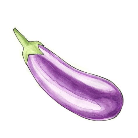 How to Draw an Eggplant: 5 Steps (with Pictures) - wikiHow