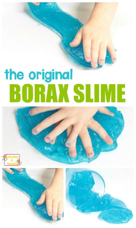 Easy Slime Recipe with Borax (the original slime recipe!) | Easy slime recipe, Easy slime, Borax ...