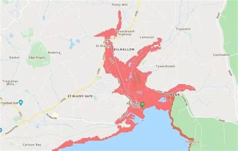 Map shows parts of Cornwall most at risk from flooding - Cornwall Live