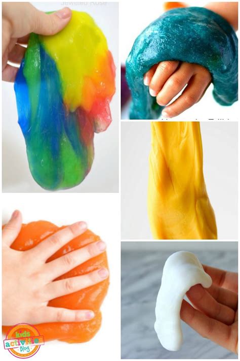 Borax-Free Slime Recipes