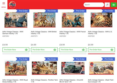 Airfix WW2 Kits and WW1 Figures limited reissues 2018 – Man of Tin blog