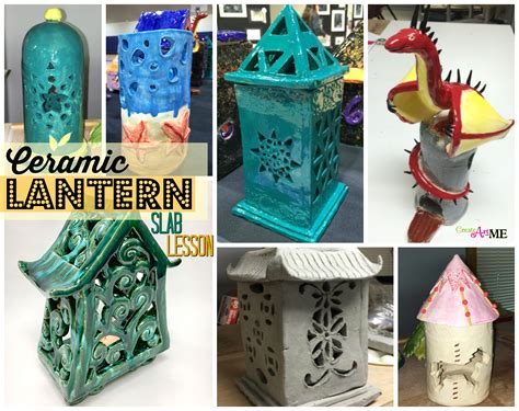 Ceramic Slab Lanterns Cut-Out Design - Create Art with ME