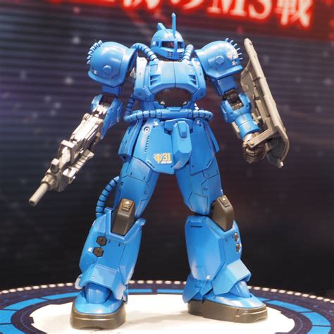 GUNDAM GUY: HG 1/144 MS-04 Gouf (Ramba Ral Unit) - On Display @ 56th All Japan Model Hobby Show 2016