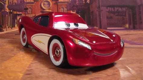 CRUISIN' LIGHTNING MCQUEEN, 2014 RADIATOR SPRINGS CARS MATTEL DISNEY PIXAR DIECAST UNBOXING ...