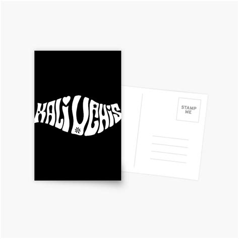 "Kali Uchis Merch Kali Uchis Logo" Postcard by Rainko | Redbubble