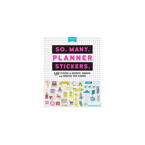 So. Many. Planner Stickers.: 2,600 Stickers to Decorate, Organize, and ...