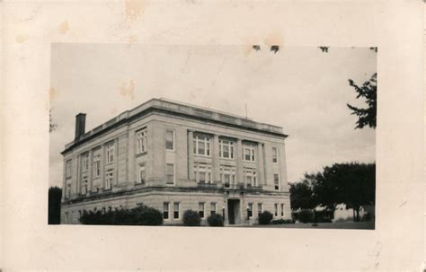 Garvin County, Pauls Valley, Okla. Court House Oklahoma Postcard