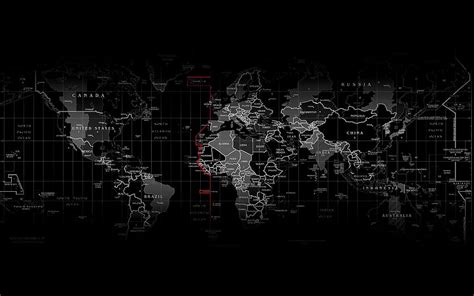 World Map Black HD wallpaper | Pxfuel