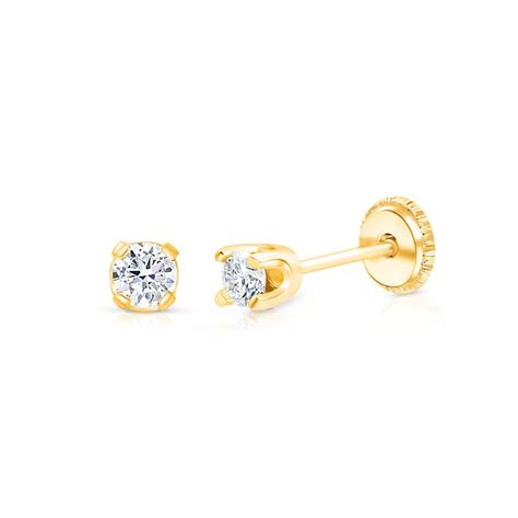 Diamond Earrings For Babies