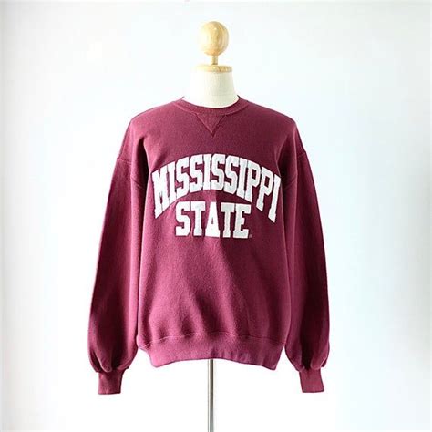 Mississippi State University MSU Bulldogs Sweatshirt (size L) | State ...