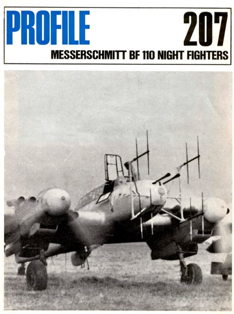 Messerschmitt Bf 110 Night Fighters