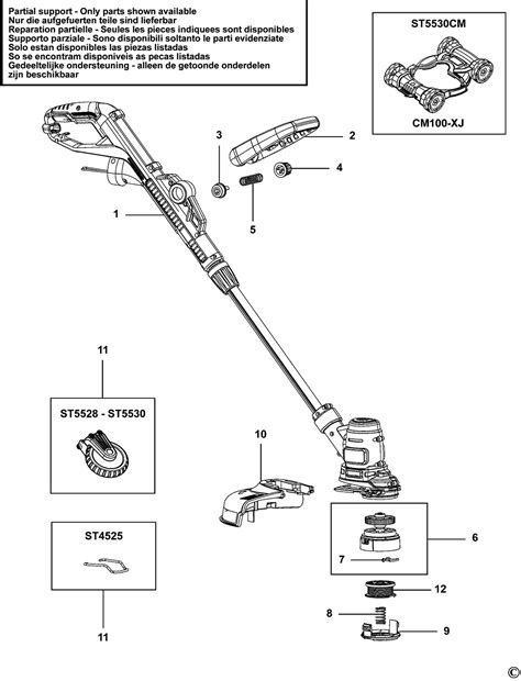 Parts For Black And Decker Trimmer | Reviewmotors.co