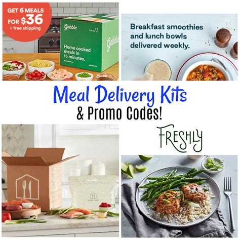 Meal Delivery Kits + Promo Codes to Save! - Become a Coupon Queen