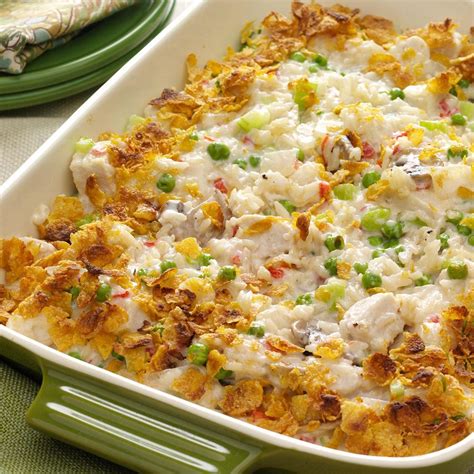 Potluck Chicken Casserole Recipe | Taste of Home