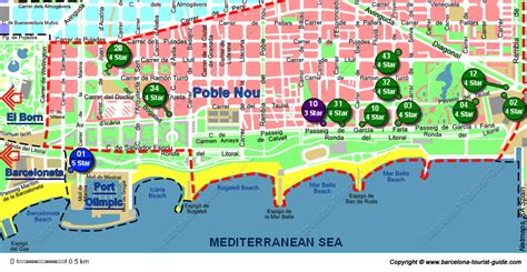 Hotels in Poblenou Barcelona Tourist Guide