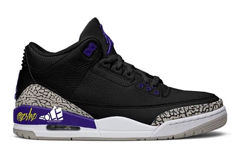 The Court Purple Theme Continues With This Air Jordan 3 For November ...