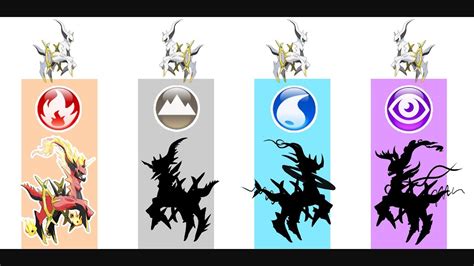 Pokemon Type Chart Arceus