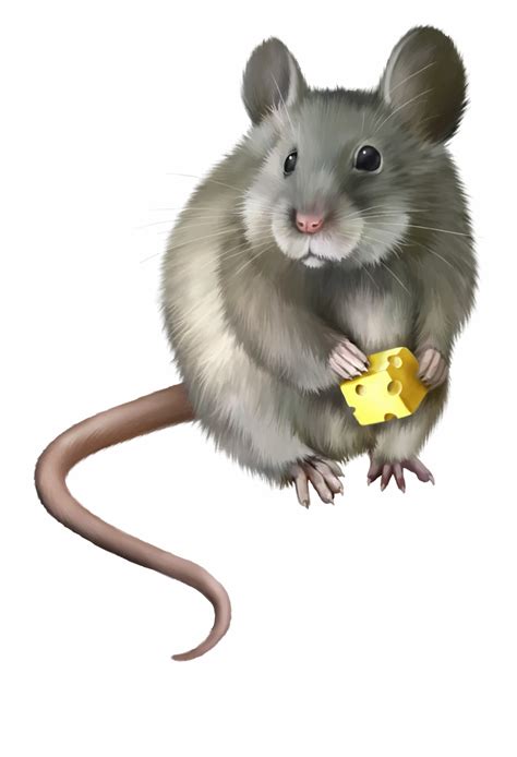 Mouse Animal Png Clip Art Realistic Mouse - Clip Art Library