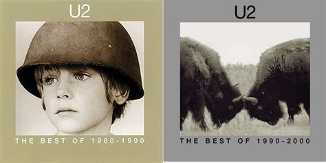 U2 Best Of 1980 - 1990 / 1990 - 2000 2 x vinyl 2 LP sets