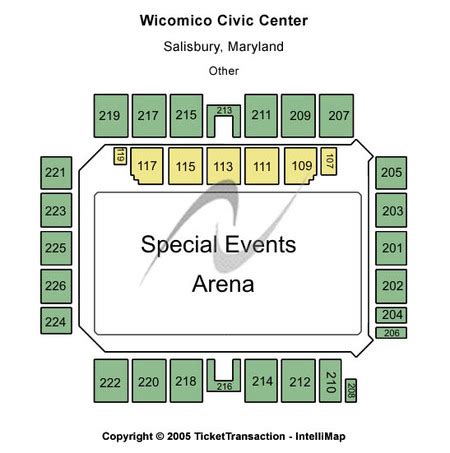 Wicomico Civic Center Tickets and Wicomico Civic Center Seating Charts - 2023 Wicomico Civic ...