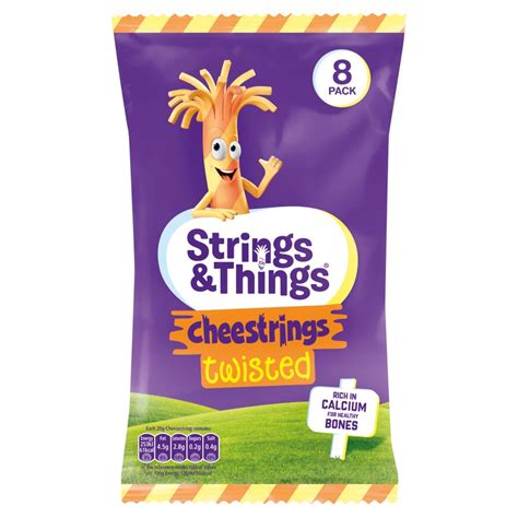 Cheesestrings Twisted 8 Pack 20g - Centra