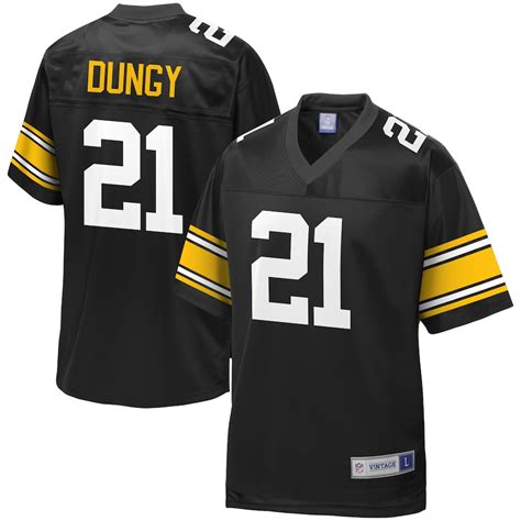 Men's Pittsburgh Steelers Tony Dungy NFL Pro Line Black Retired Player Jersey