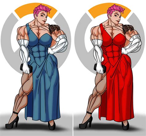 Zarya Dress - Blue of Red ? by rssam000 on DeviantArt