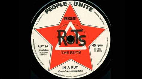 The Ruts "In A Rut" - YouTube