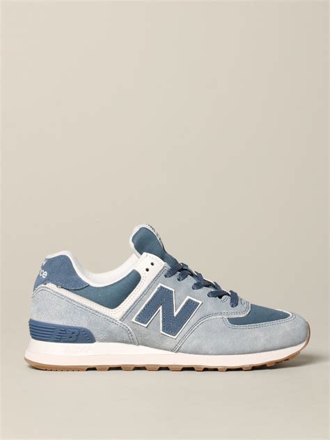 New Balance Outlet: sneakers for man - Blue | New Balance sneakers ...