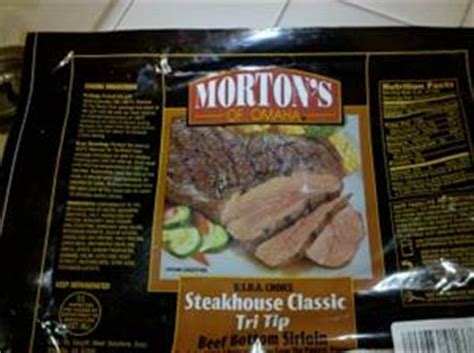 Morton's of Omaha Steakhouse Classic Tri Tip - Beef Bottom Sirloin - Photo