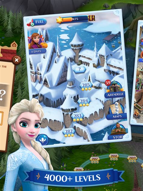 Disney Frozen Free Fall Game - App voor iPhone, iPad en iPod touch ...