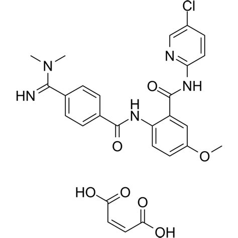 Betrixaban maleate | CAS#:936539-80-9 | Chemsrc