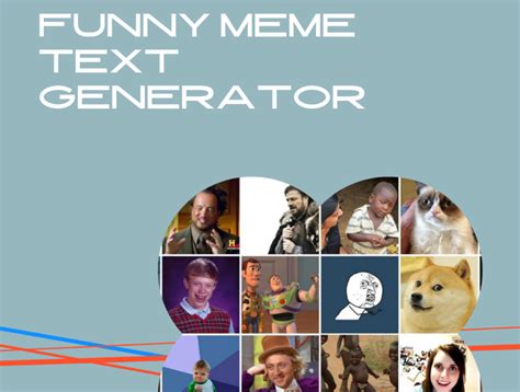 Funny Meme Text Generator by Meme Generator on Dribbble