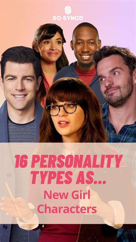 16 Personality Types of New Girl Characters in 2022 | New girl ...