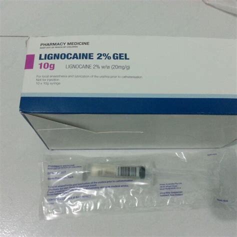 Lignocaine 2% Gel. , Health & Beauty, Bath & Body on Carousell