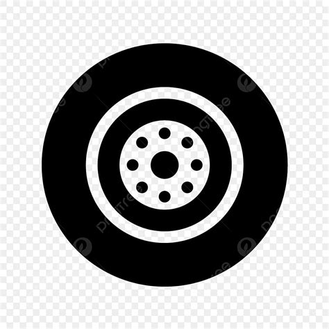 Wheel Silhouette PNG Transparent, Vector Wheel Icon, Wheel Icons, Wheel Clipart, Wheel Icon PNG ...