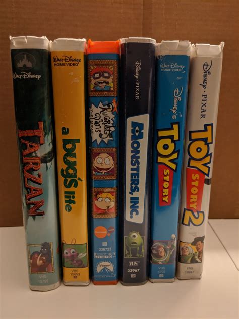 Disney Pixar Nickelodeon VHS Bundle on Mercari | Pixar, Vhs, Disney pixar